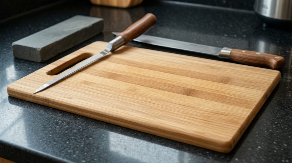 Ножи и разделочные доски: что действительно нужно на кухне и как ухаживать - иллюстрация