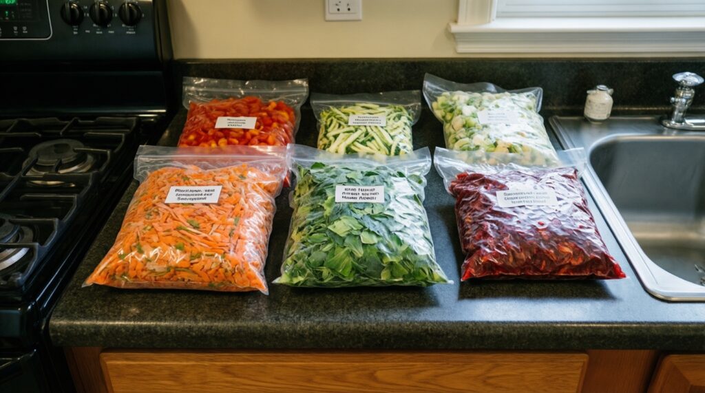 Zero waste на кухне: как использовать очистки, обрезки и остатки без потерь - иллюстрация