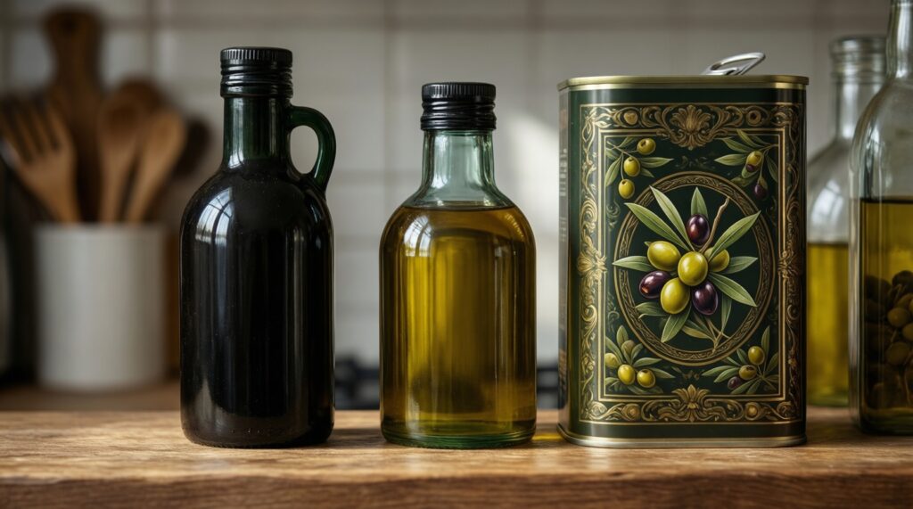 История одного продукта: путь оливкового масла от оливы до бутылки - иллюстрация