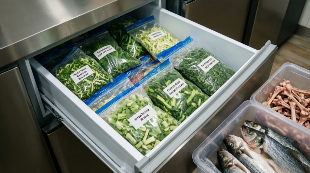 Zero waste на кухне: что готовить из очисток, стеблей и