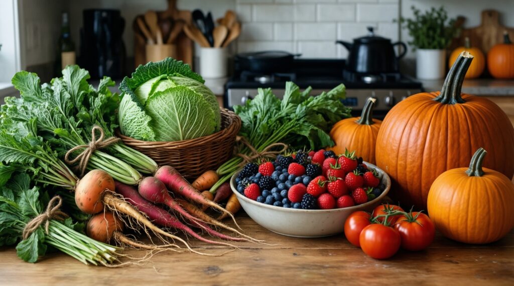 Сезонные продукты: что покупать и готовить по месяцам - иллюстрация