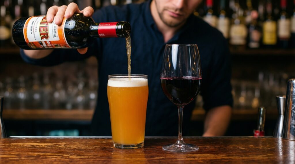 Идеальные сочетания: вино/пиво/чай/кофе и еда - базовые правила - иллюстрация