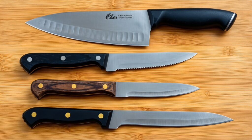 Ножи и разделка: как выбрать нож и поддерживать его остроту - иллюстрация