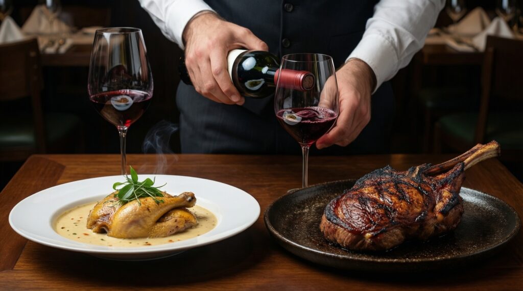 Вино и еда: простые правила сочетаний без снобизма - иллюстрация
