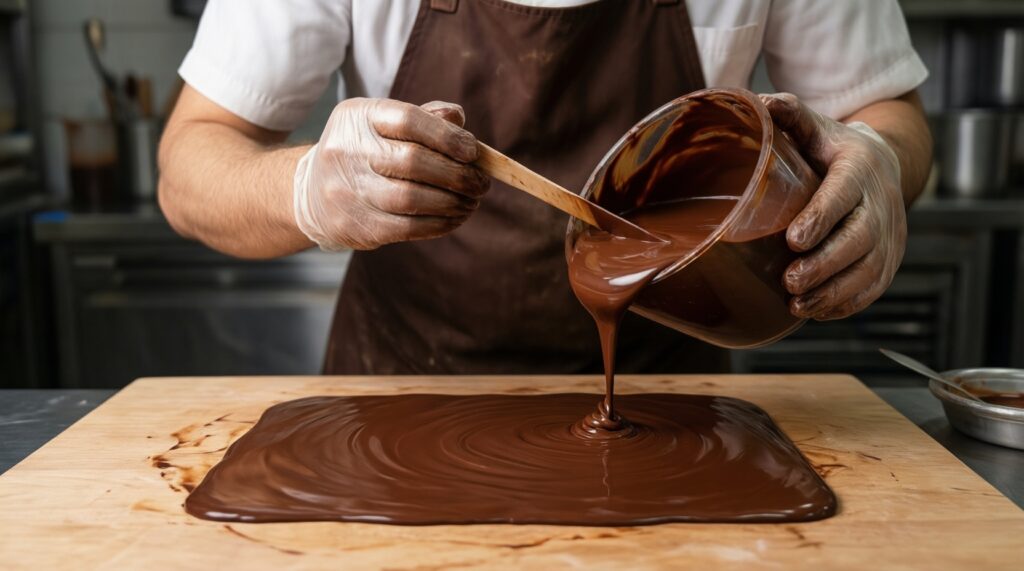 Шоколад и десерты: как работает какао и почему важна температура - иллюстрация