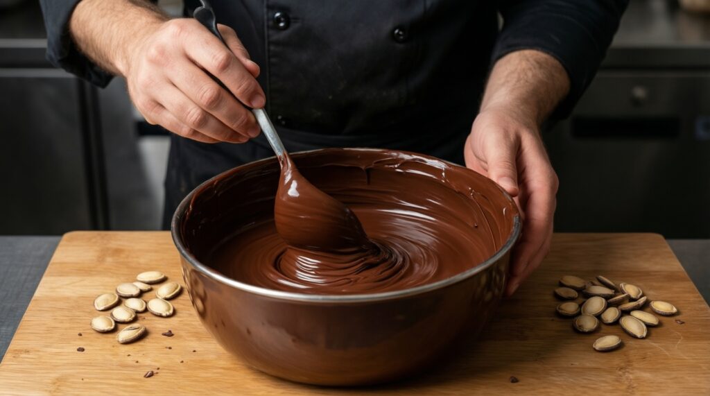 Шоколад и десерты: как работает какао и почему важна температура - иллюстрация