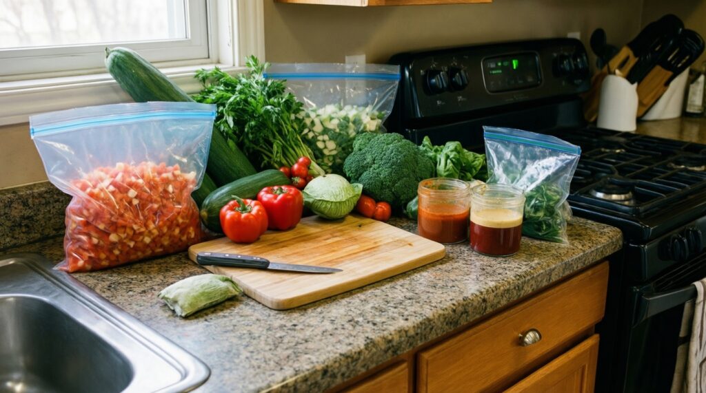 Сезонность на тарелке: календарь продуктов и идеи блюд по месяцам - иллюстрация