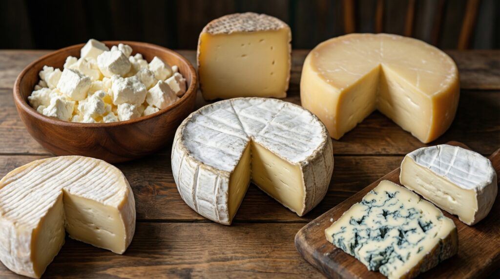 Сыры: гид по видам, выдержке и идеальным сопровождениям - иллюстрация