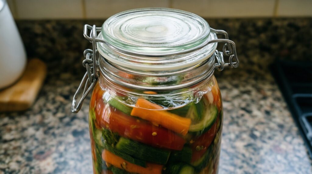 Домашняя ферментация: кимчи, квашеные овощи, комбуча - с чего начать - иллюстрация