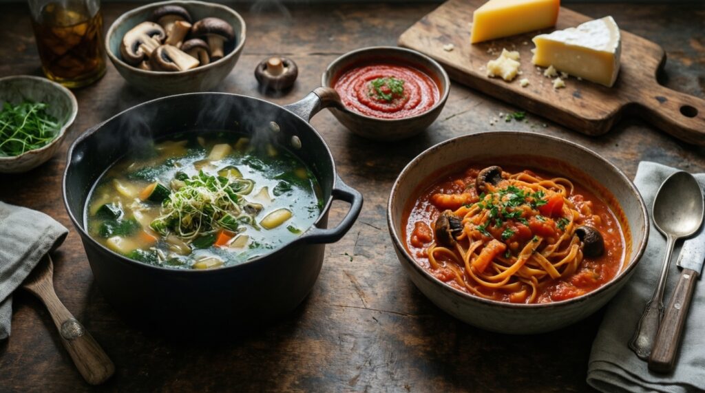 Секреты умами: ингредиенты, которые усиливают вкус без лишней соли - иллюстрация