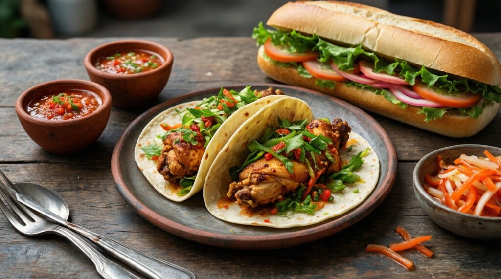 Стритфуд разных стран: история, культовые блюда и как приготовить дома - иллюстрация