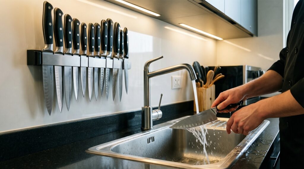 Ножи на кухне: какие действительно нужны и как за ними ухаживать - иллюстрация
