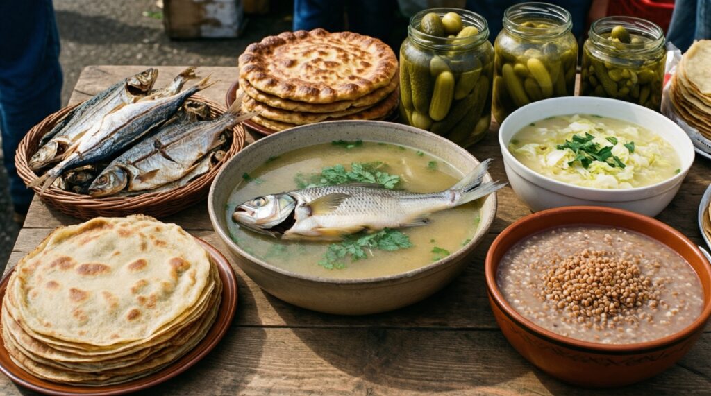 Региональные кухни России: что попробовать и чем они отличаются - иллюстрация