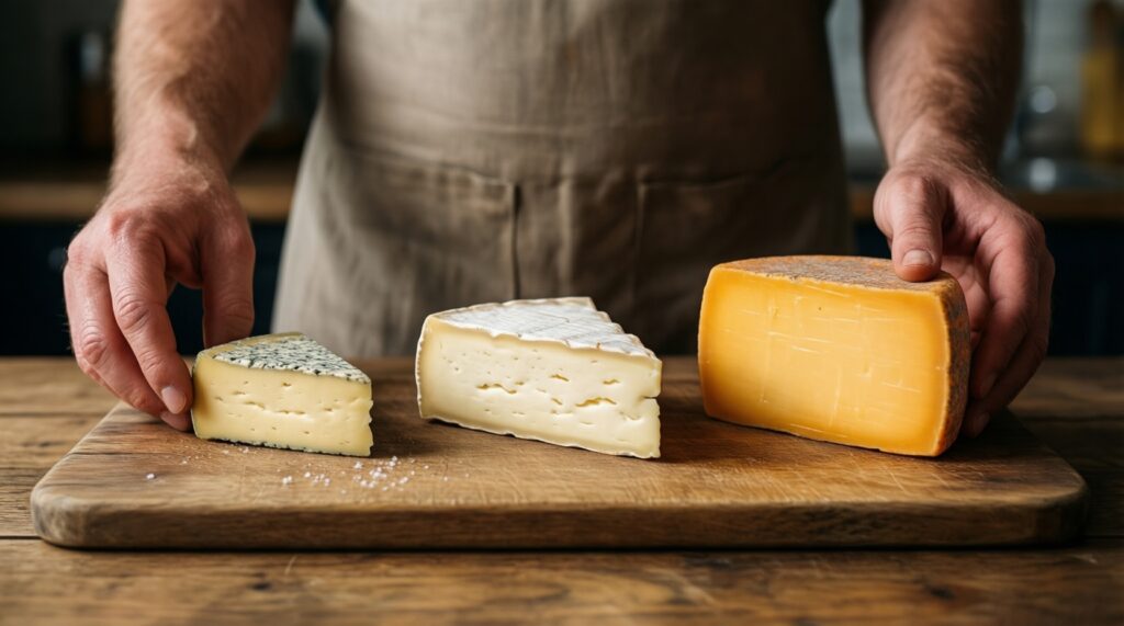 Сырная карта: виды сыров, как выбирать, хранить и с чем подавать - иллюстрация