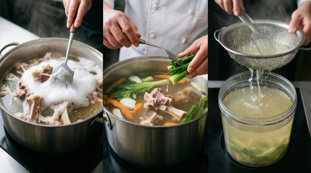 Бульоны и основы: как приготовить фундамент для супов, соусов и рагу - иллюстрация