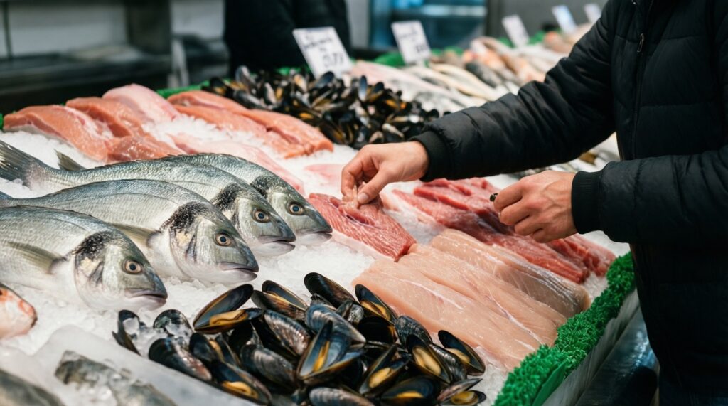 Как выбирать рыбу и морепродукты: свежесть, разделка, безопасное хранение - иллюстрация