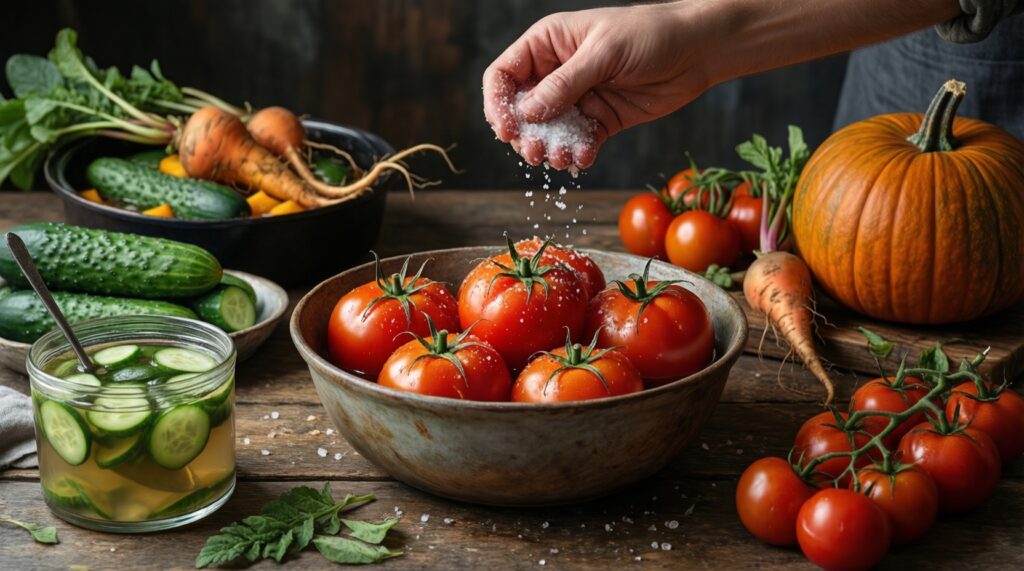 Локальные продукты и сезонность: как вкус меняется в течение года - иллюстрация