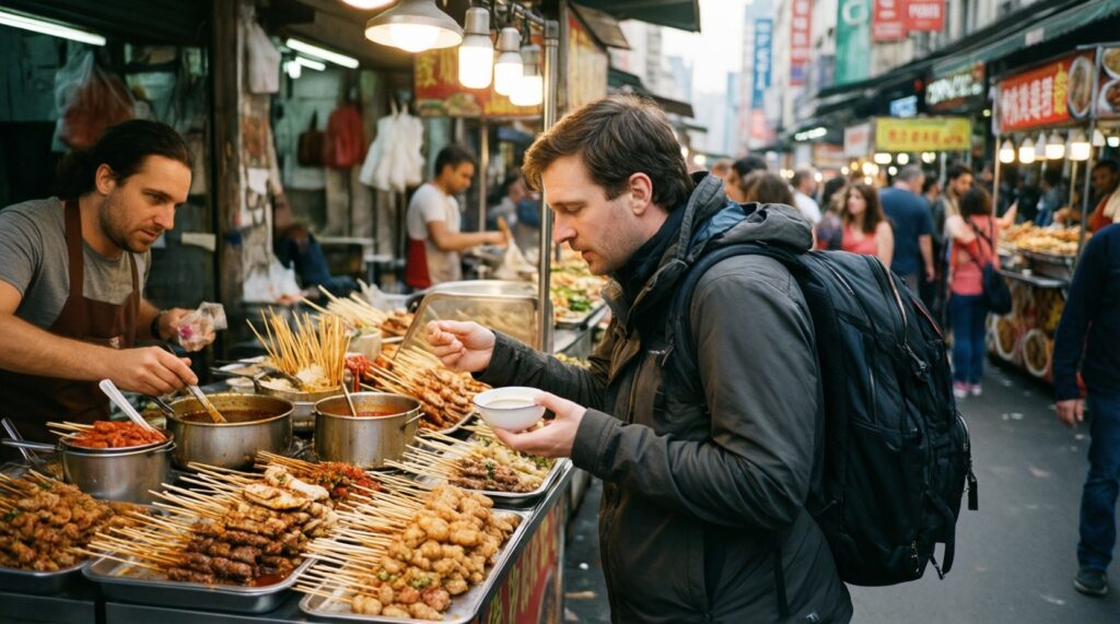 Стритфуд мира: чем и как перекусывают в разных странах - иллюстрация