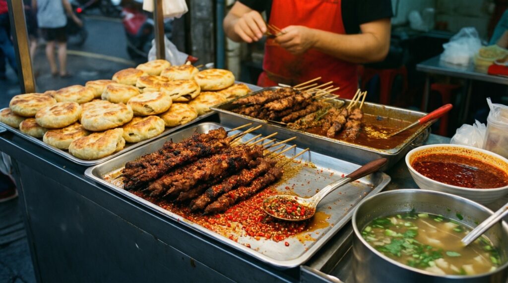 Стритфуд мира: чем и как перекусывают в разных странах - иллюстрация