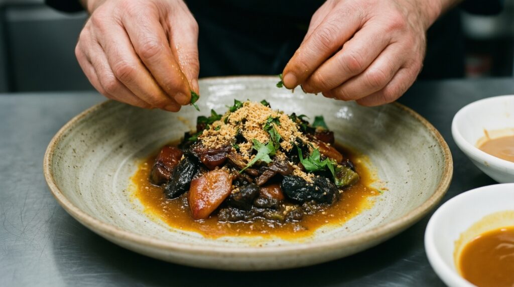 Текстуры в тарелке: как сделать блюдо интереснее без сложных техник - иллюстрация