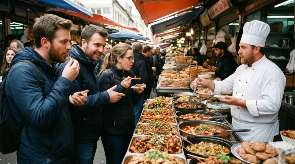 Гастрономические путешествия по регионам: блюда, продукты и истории происхождения - иллюстрация